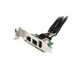 StarTech.com Carte FireWire Mini PCI Express 1394 2b 1a 3 ports - MPEX1394B3