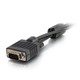 C2G  câble vidéo et adaptateur 0,457 m VGA (D-Sub) + 3,5 mm Noir - 60048