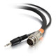 C2G  câble vidéo et adaptateur 0,457 m VGA (D-Sub) + 3,5 mm Noir - 60048