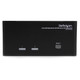 StarTech.com Switch Commutateur KVM USB 2 ports Sortie Vidéo DVI, Audio HUB USB 2.0 3 Écrans - 2 PC - SV231TDVIUA