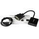 StarTech.com Câble adaptateur actif DVI vers VGA - Convertisseur DVI-D vers HD15 - M/F - 1080p - DVI2VGAE