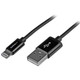 StarTech.com Câble Apple Lightning vers USB pour iPhone 5 / iPod / iPad de 1 m - M/M - Noir - USBLT1MB