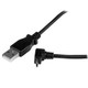 StarTech.com Câble Micro USB 2 m - A vers Micro B coudé 90° vers le haut - USBAUB2MU