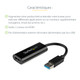 StarTech.com Adaptateur USB 3.0 vers HDMI, Convertisseur de Moniteur USB vers HDMI pour Windows, 1080P (pas de support pour macOS/ChromeOS/Linux) - TAA - USB32HDES