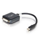C2G  câble vidéo et adaptateur 0,2 m Mini DisplayPort DVI-D Noir - 54311
