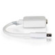C2G  câble vidéo et adaptateur 0,2 m Mini DisplayPort VGA Blanc - 54316