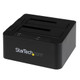 StarTech.com Station d'accueil USB 3.0 / eSATA pour 2 disques durs SATA III de 2,5 / 3,5 - Dock HDD / SSD avec UASP - SDOCK2U33EB