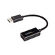 StarTech.com Adaptateur DisplayPort vers HDMI - Convertisseur Vidéo DP Actif 4K 30Hz vers HDMI - Câble d'Adaptation pour Moniteur/TV/Écran HDMI - Adaptateur Ultra HD DP 1.2 vers HDMI 1.4 - DP2HD4KS
