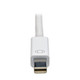 Tripp Lite  câble vidéo et adaptateur 0,1524 m Mini DisplayPort HDMI Blanc - P137-06N-HD-UHD