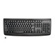 Kensington  clavier Bureau RF sans fil QWERTY Anglais Noir - K72450USA