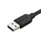 StarTech.com  câble USB USB 3.2 Gen 1 (3.1 Gen 1) 2 m USB A Micro-USB B Noir - USB3AU2MRS