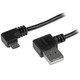 StarTech.com Câble USB A vers Micro B de 2 m avec connecteurs coudés à angle droit - M/M - Noir - USB2AUB2RA2M