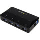 StarTech.com Hub USB 3.0 à 4 ports plus port dédié à la charge de 2,4 A - 5Gbps - ST53004U1C