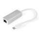StarTech.com Adaptateur réseau USB-C vers RJ45 Gigabit Ethernet - M/F - Argent - US1GC30A