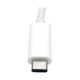 Tripp Lite  station d'accueil USB 3.2 Gen 1 (3.1 Gen 1) Type-C Blanc - U444-06N-DU-C
