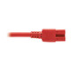 Tripp Lite  câble électrique Rouge 1,8 m Coupleur C14 Coupleur C15 - P018-006-ARD