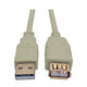 Tripp Lite  câble USB USB 2.0 1,8 m USB A Beige - U024-006-BE