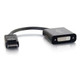 C2G  câble vidéo et adaptateur DisplayPort DVI-D Noir - 54317