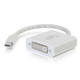 C2G  câble vidéo et adaptateur Mini DisplayPort DVI-D Blanc - 54319