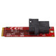 StarTech.com Adaptateur U.2 vers M.2 PCIe pour SSD U.2 NVMe - SFF-8639 - PCI Express 3.0 x4 - M2E4SFF8643