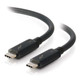 C2G  Câble Thunderbolt 1,82 m 20 Gbit/s Noir - 28842 C2G  Câble Thunderbolt 1,82 m 20 Gbit/s Noir - 28842