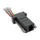 Tripp Lite  changeur de genre de câble DB9 RJ45 Noir - P440-89FF