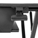 StarTech.com Convertisseur de Bureau Assis-Debout avec Plateau pour Clavier, Surface 35x21" - Poste Ergonomique de Bureau/Tablette à Hauteur Réglable - Peut Contenir 2 Écrans - Pré-Assemblé - ARMSTSLG