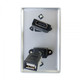 C2G  Plaque de commutation et obturateur Aluminium - 39874 C2G  Plaque de commutation et obturateur Aluminium - 39874
