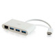 C2G  station d'accueil USB 3.2 Gen 1 (3.1 Gen 1) Type-C Blanc - 29746