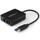 StarTech.com Adaptateur réseau USB 3.0 vers fibre optique SC Gigabit Ethernet jusqu'à 550 m - US1GA30SXSC