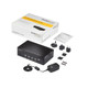 StarTech.com Switch KVM double affichage HDMI 4K 30 Hz à 4 ports avec hub USB intégré - SV431DHD4KU