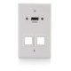 C2G  Plaque de commutation et obturateur Blanc - 60161 C2G  Plaque de commutation et obturateur Blanc - 60161