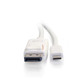C2G  adaptateur graphique USB Blanc - 26881