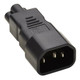 Tripp Lite  adaptateur prise d'alimentation C14 C6 Noir - P014-000