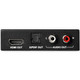 StarTech.com Extracteur audio HDMI vers RCA ou Toslink - 4K 60 Hz - HD202A