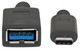 Manhattan  câble USB USB 3.2 Gen 1 (3.1 Gen 1) 0,15 m USB C USB A Noir - 355285