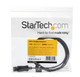 StarTech.com  câble vidéo et adaptateur 1,8 m USB Type-C DisplayPort Noir - CDP2DP146B