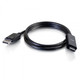 C2G  câble vidéo et adaptateur 0,9 m DisplayPort HDMI Noir - 50193