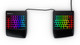 Kinesis Freestyle Edge RGB clavier Gaming USB QWERTY Noir - KB975-BLU