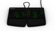 Kinesis Freestyle Edge RGB clavier Gaming USB QWERTY Noir - KB975-BLU