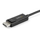 StarTech.com Câble USB Type-C vers DisplayPort 1.4 (bidirectionnel) - 1m - Adaptateur USB-C à DP - CDP2DP141MBD