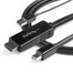StarTech.com  câble vidéo et adaptateur 3 m HDMI Type A (Standard) Mini DisplayPort Noir - HD2DPMM10