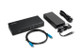 Kensington SD4850P Station d’accueil USB-C sans pilote 10 Gbits/s avec double vidéo 100W-DP++/HDMI-Windows - K34115NA