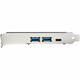 StarTech.com Carte PCI Express USB 5 Ports - Carte PCIe USB 3.2 Gen 2 (10Gbps) avec 1x USB-C & 2x USB-A - 1x IDC 2 Ports (Extension Connecteur Interne USB 5Gbps) - Carte Contrôleur USB C PCI Express - PEXUSB312A1C1H