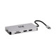 Tripp Lite  station d'accueil Avec fil USB 3.2 Gen 1 (3.1 Gen 1) Type-C Noir, Gris - U442-DOCK8G-GG