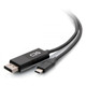 C2G Câble adaptateur USB-C® vers DisplayPort™ 0,9 m - 4K 60 Hz - 54474