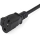 StarTech.com  câble électrique Noir 0,9 m NEMA 5-15P 2 x NEMA 5-15R - PAC1023