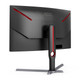 AOC G3  écran plat de PC 68,6 cm (27") 2560 x 1440 pixels Quad HD LED Noir, Rouge - CQ27G3S