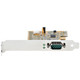 StarTech.com Carte Série PCI Express à 1 port - Carte d'Extension Série PCIe vers RS232 (DB9) - Adaptateur PCIe avec UART 16C1050, Supports Standard ou Profil Bas - Rétention COM, Windows et Linux - 11050-PC-SERIAL-CARD