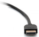 C2G Câble HDMI débit standard flexible avec connecteurs discrets, 3 m - 41398